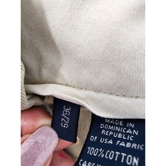 Polo Ralph Lauren Men's Chino Khaki Pants Beige Pleated 36x29‎ - Picture 10 of 10